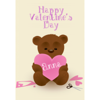 Teddy Bear Valentine's