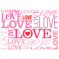 Lots Of Love - White